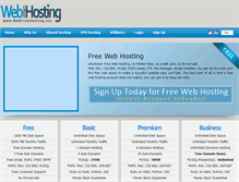 Tablet Screenshot of freeclassifiedadvertising.webfreehosting.net